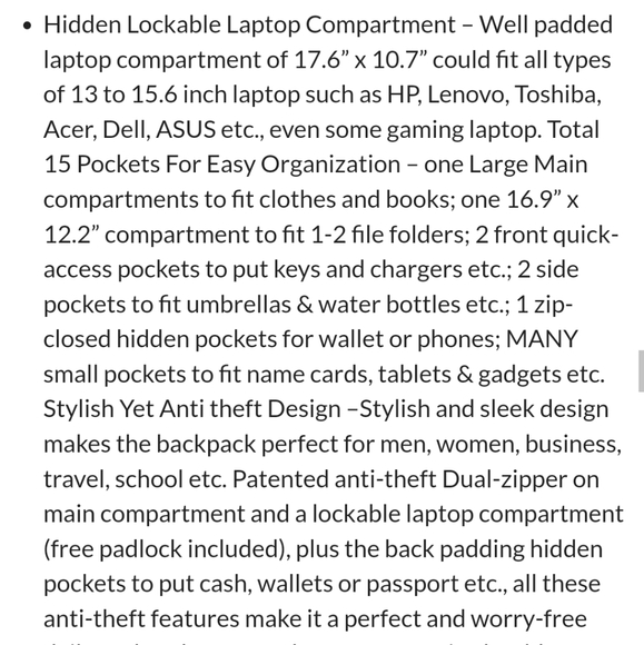 Laptop Backpack - Picture 6 of 8